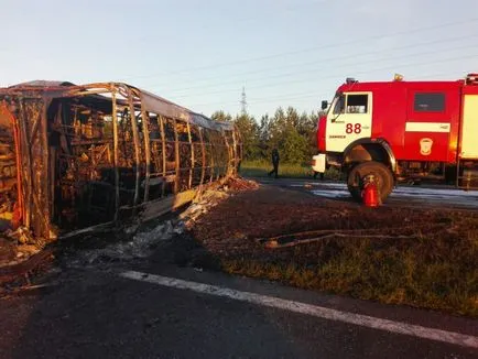 Fotografia accidentului din Tatarstan, în care au fost uciși 14 de oameni, „News of Tatarstan și Kazan,