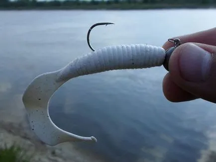 A csali twister sügér, csuka és süllő