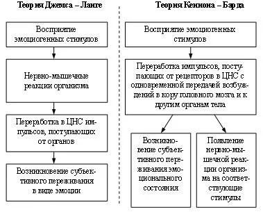 Психо-физическа представа за естеството и произхода на емоциите в