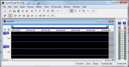 Lucrul cu fișiere audio (de înregistrare, de tăiere, normalizare, atenuare, tonuri de apel) la sunet Sony