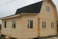 Изчислете и изграждане на разширение на дървената къща, цената на строителството на разширение на дървени