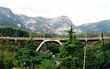 avunda River în Gurzuf descriere, traducere, fotografie, harta