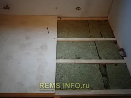 Reparare podea hruschevke podea de lemn cu laminat de ambalare ulterioară, parchet laminat si acoperire