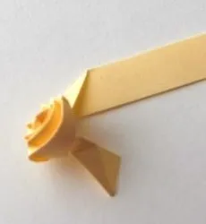 Rose a făcut din hârtie - origami schema de asamblare pas cu pas