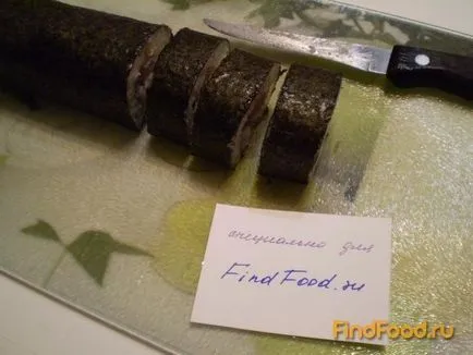 Rolls с кисели краставици и херинга рецепта със снимка