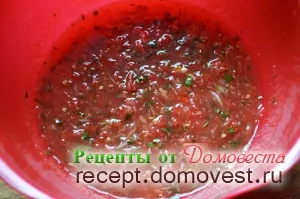 Салса от пресни домати или gorloder на Испански - рецепти от domovesta