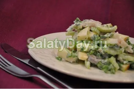 Salata cu hering - toate reteta clasica favorit cu fotografii și video