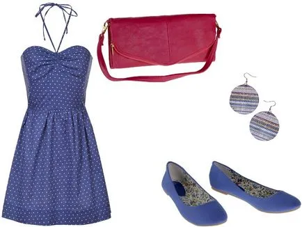 Какво може да се носи сини балерина момичета (снимка)