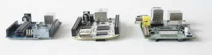 Összehasonlítása három népszerű fejlesztési platformok Arduino Uno, beaglebone, Raspberry Pi