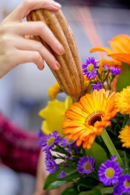 Noi facem buchet cadou, ca un florar reale