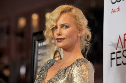 Tunsoare ca Charlize Theron, coafuri la modă scurt și feminin - 2013 fotografii