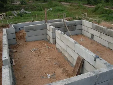 Construirea fundației