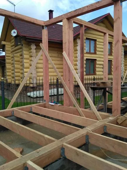 Construirea unei case de țară în districtul Odintsovo, MSK-DOMSTROY - companie de constructii