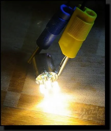 LED-es fényszórók saját kezűleg, bosszankodik mester