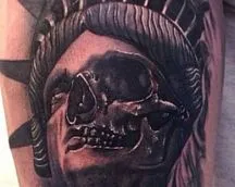 Szabadság-szobor Tetoválás