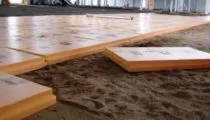 Дебелината на замазката на подово отопление вода как да се направи полагане ръцете си