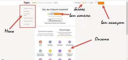 Cum de a începe rapid cu Yandex bani