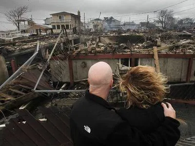 Uraganul - Sandy frumos nume de femeie - consecințe teribile (foto)