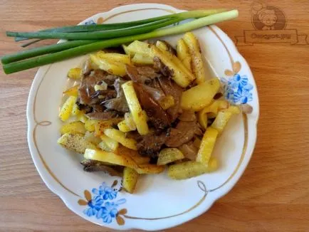Oyster гъби и картофи - прости рецепти