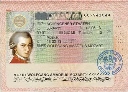 Visa Ausztriába Vengriyan 2017 saját dokumentumokat az osztrák vízumot keresztül vízum