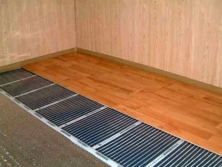 Apa podea caldă fără legături - beneficiile utilizării și instalarea