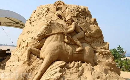 Япония, Тотори Sand Скулптура музей - чудеса на пясъка