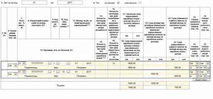 Kitöltése az ERU jelentés (részmunkaidős) 2017-ben