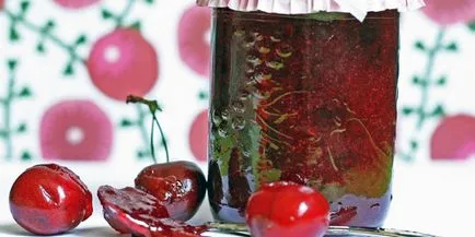 Jelly на зимата череша желатинът как да направите вкусни плодове на заготовки