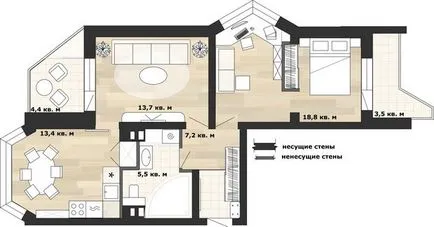 3 Opțiunea apartament cu plan de aviz expert bovindou privind reamenajarea