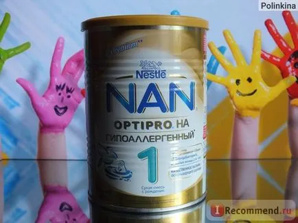 Бебешки храни Nestle cuhaya мляко формула нан 1 хипоалергенни optipro - «хипоалергенна формула