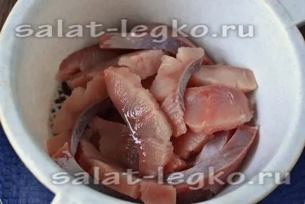 Pink солена сьомга у дома е много вкусно