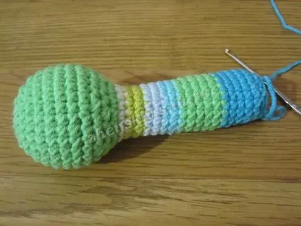 Jucărie Rattle Croșetat - Cum să Knit