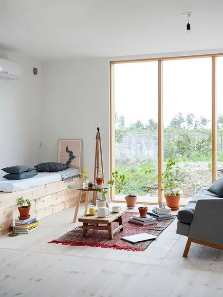 camera de zi interior în stil scandinav - idei și secrete foto