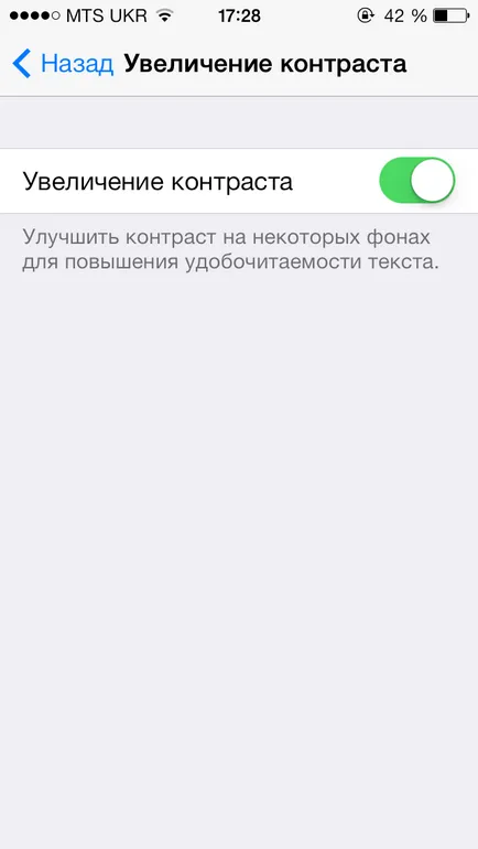 Ios 7 instrucțiuni privind modul de a face textul mai ușor de citit pe iPad și iPhone-ul