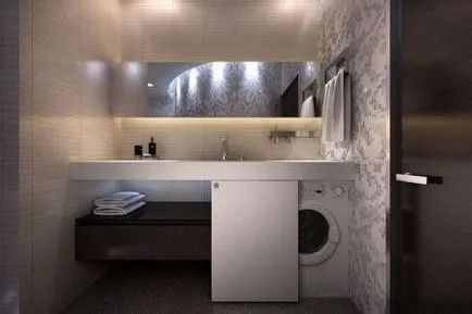 Minőségi javítás és design a fürdőszobában egy magánházban