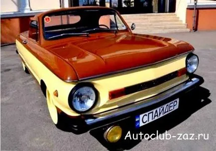 Convertibil de la „Zaporojeț“ - proprietarii și fanii porsche Zaporojeț auto
