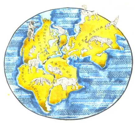A történelem a kontinensen a föld