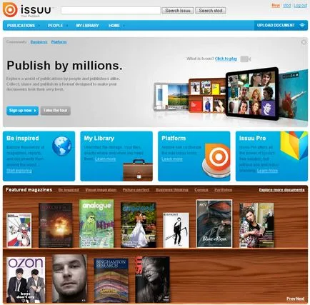 Issuu - magazinok és újságok online pdf formátumban, és nem csak (ingyen)