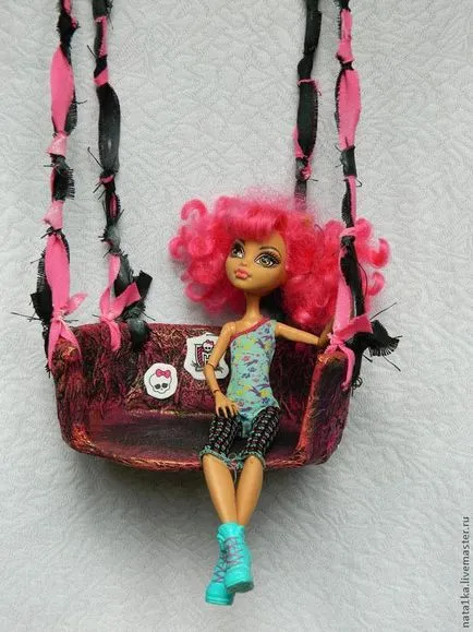 Swing babák Monster High - Fair Masters - kézzel készített, kézzel készített