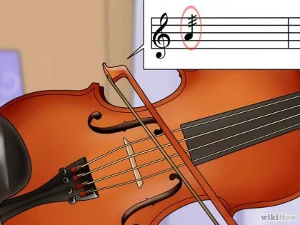 Cum de a citi muzica pentru vioara 1