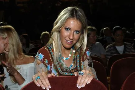 Hogyan Ksenia Sobchak változott az elmúlt években