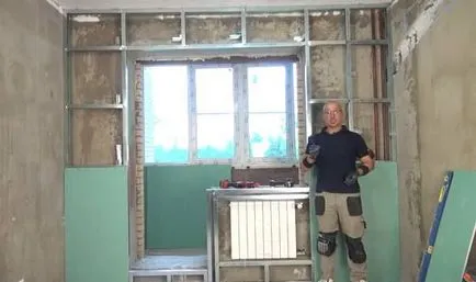 Cum de a stabili gips carton pentru instalarea pravilnoinstruktsiya de perete cu propriile lor mâini, dacă este posibil să se stabilească