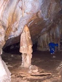 Cum se numesc speleothem minerale, în creștere din partea de jos a pesterilor