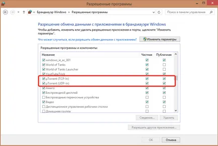 Как да отворите порт в Utorrent