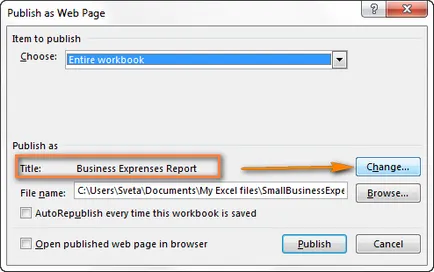 Hogyan lehet átalakítani Excel táblázatkezelő html