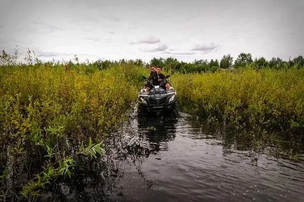 Как да стигна до блатото на ATV