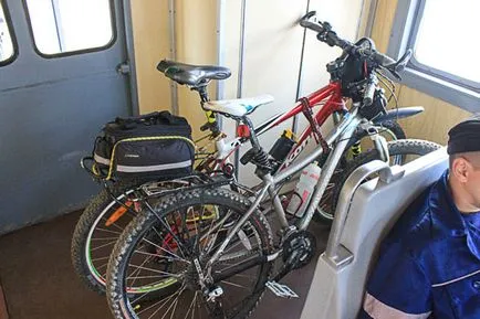 Cum de a transporta o bicicletă pe tren, velosreda