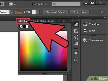 Cum să picteze în Adobe Illustrator