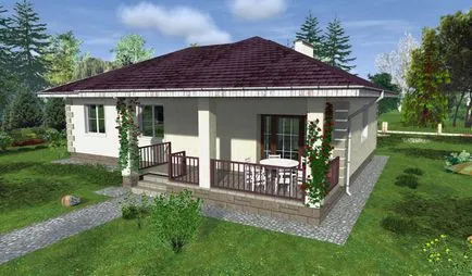 Casa cu un design mansardă, fotografii de modele finite, sfaturi