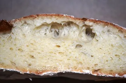 Acasă ciabatta în cuptor